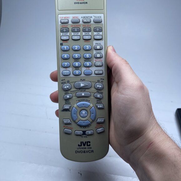 JVC Remote LP21036-039 HRXVC27U HRXVC26U HRXVC29U HRXVC37 HRXVC27 HRXVC37U - Picture 3 of 11
